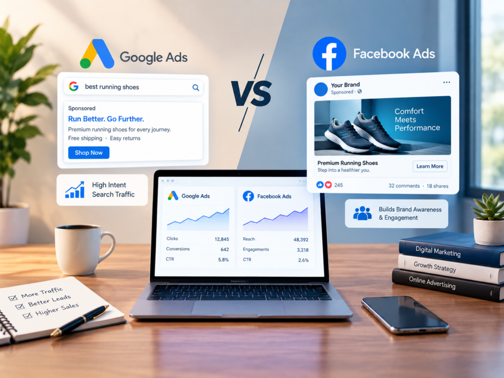 Google Ads vs Facebook Ads: Which One Is Better for Your Business?